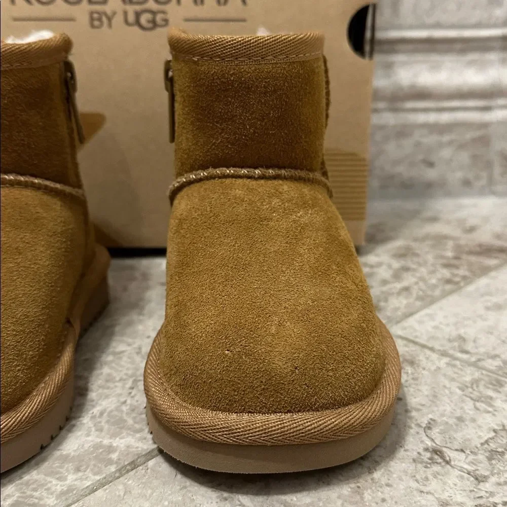 Koolaburra by UGG Koola Chestnut Suede Boots NEW Toddler Girls Size 5